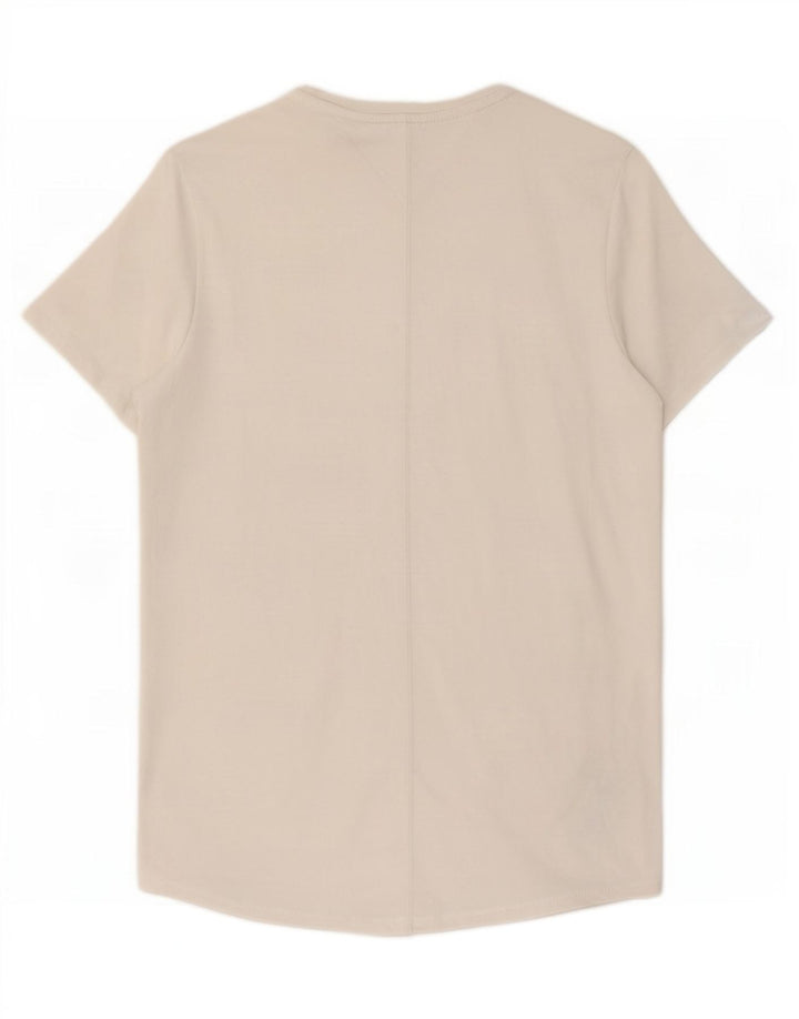 Tommy Hilfiger Mens T-Shirt Top Medium White Cotton