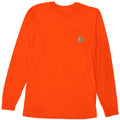 Carhartt Herre Top Langærmet Lille Orange Polyester