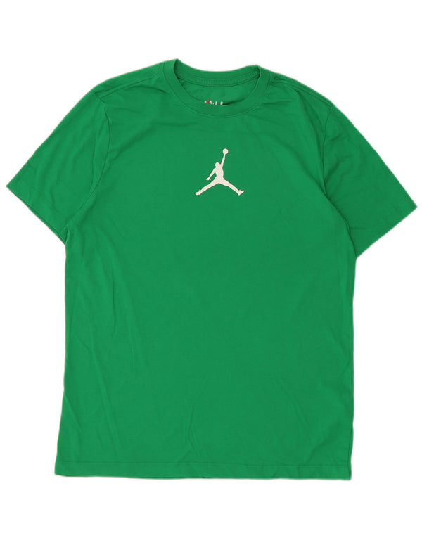 Jordan T-shirt top mellemgrøn bomuld