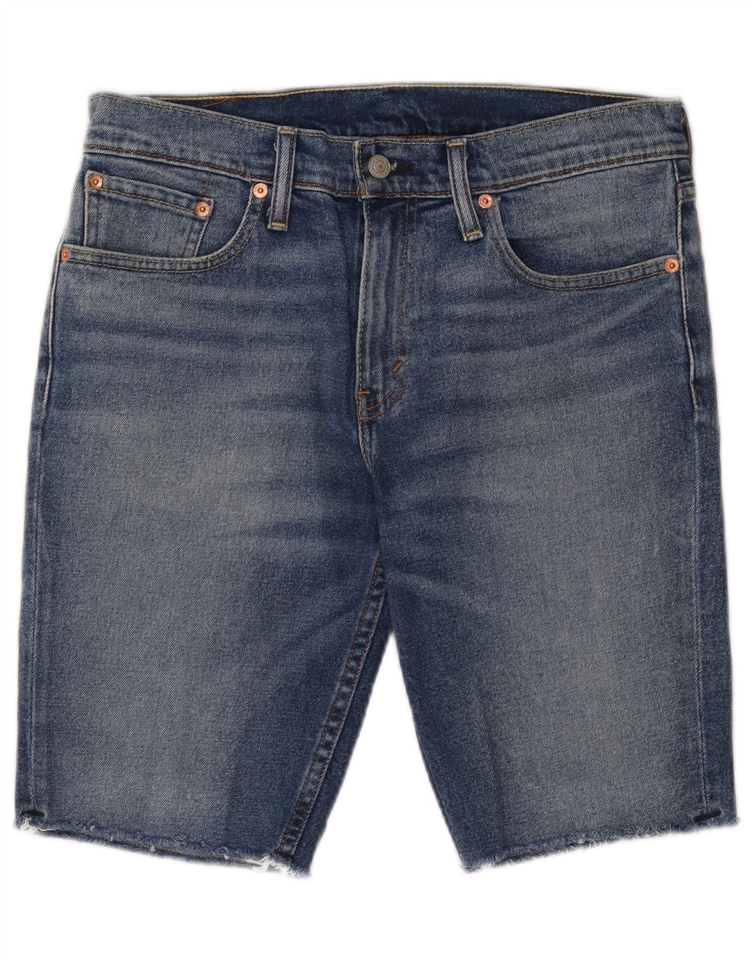 Męskie spodenki jeansowe Levi's 511 W32 Średnioniebieskie, bawełniane