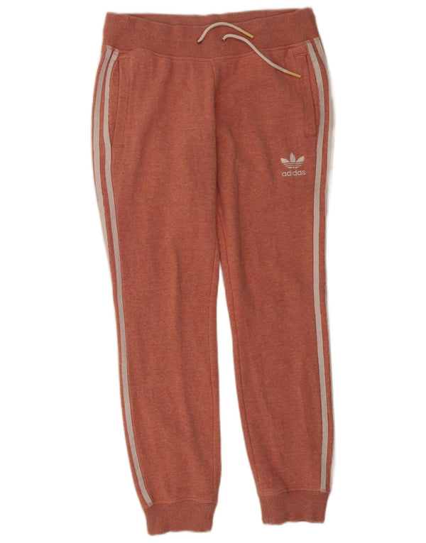 Pantaloni da tuta da donna Adidas Joggers UK 12 cotone rosa medio