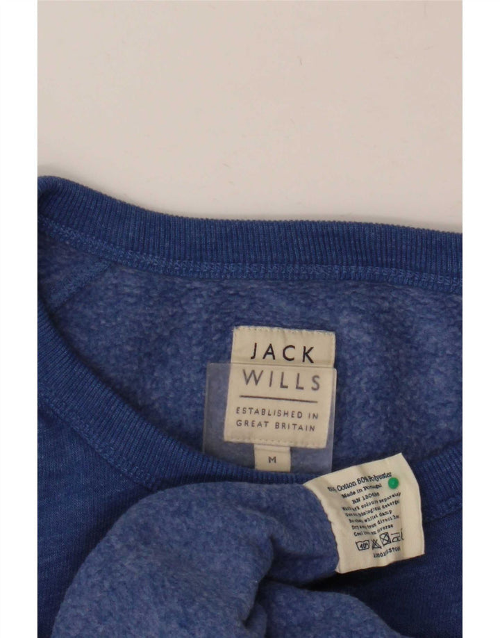 Jack Wills Mens Sweatshirt Jumper Medium Blue Cotton