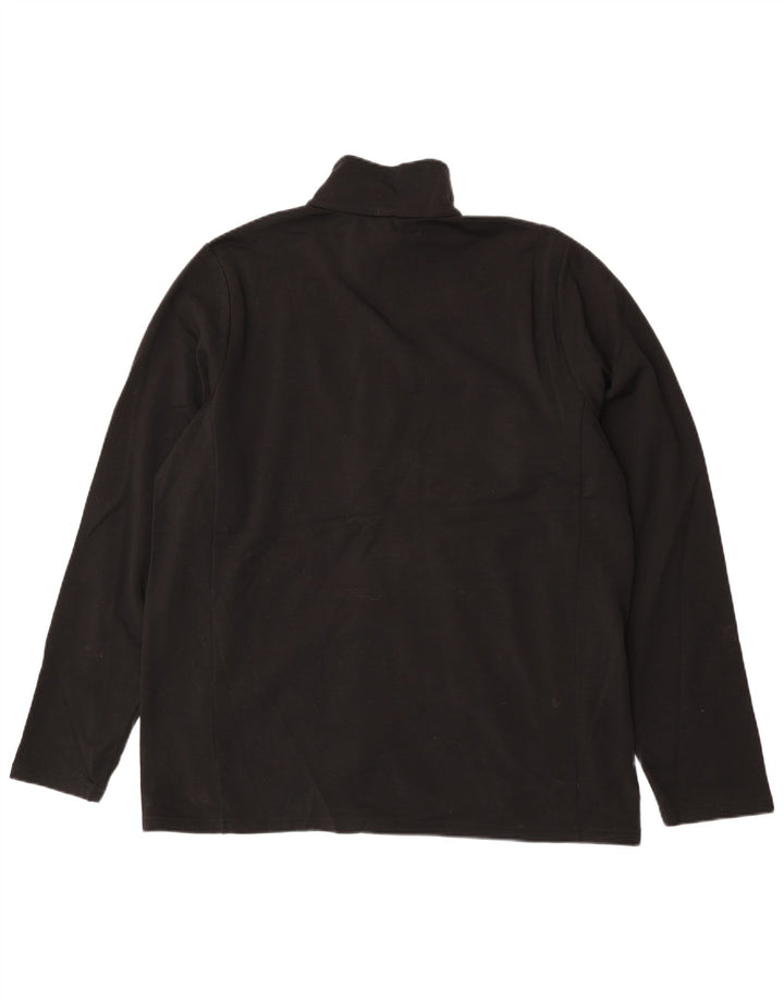 Giacca in pile da uomo Rohan UK 42 XL poliestere nero
