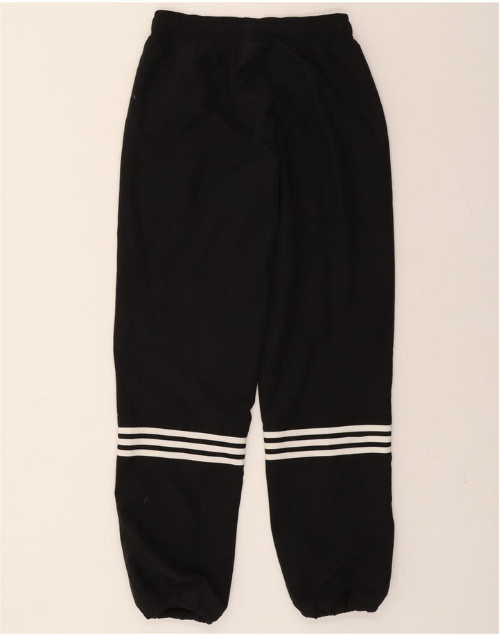ADIDAS Mens Tracksuit Trousers Joggers Small Black Polyester Vintage Adidas and Second-Hand Adidas from Messina Hembry 