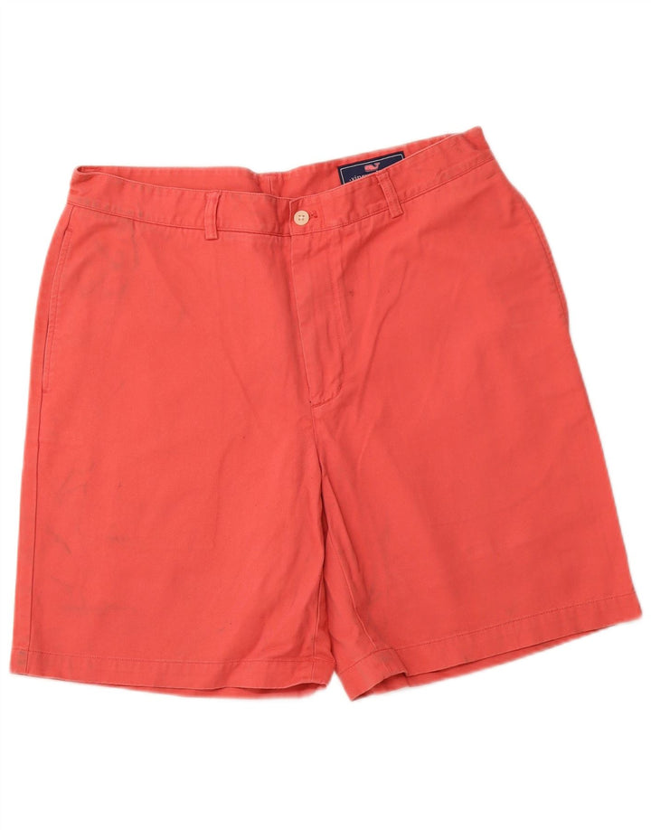 VINEYARD VINES Womens Chino Shorts W35 Large  Pink Cotton