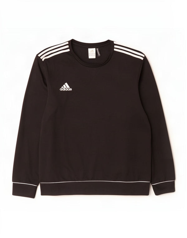 Adidas Hommes Climawarm Sweatshirt Jumper UK 50/52 2XL Noir Polyester