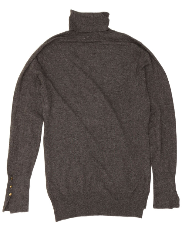 Rollkragenpullover für Damen von Zara, Gr. 14, Grau