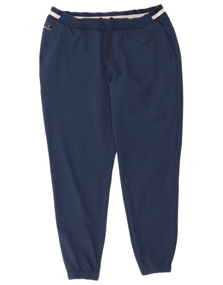 Under Armour Mens Tracksuit Trousers Joggers XL  Navy Blue Polyester