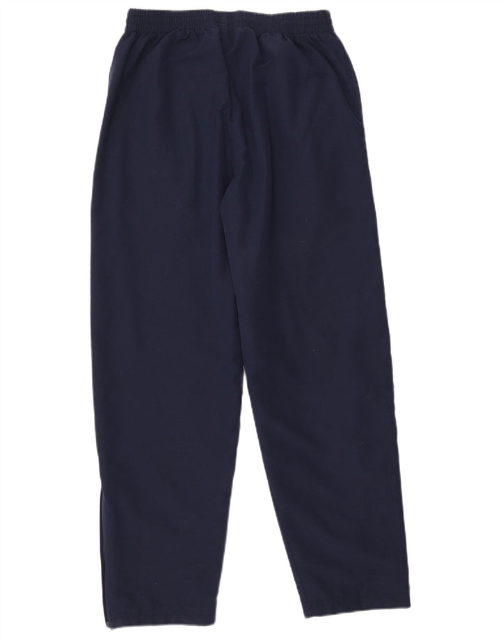 Reebok Mens Tracksuit Trousers UK 14 Large Navy Blue Polyester
