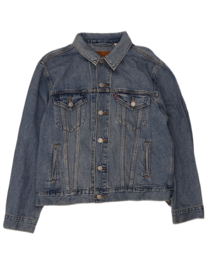 Levi's Chaqueta vaquera para hombre UK 38 Algodón azul medio