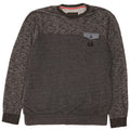 Męska bluza Quiksilver, duża, szara, nakrapiana bawełna