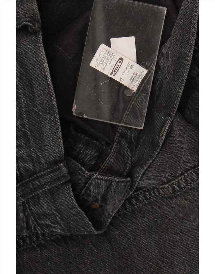 G-Star Mens Straight Jeans W33 L36 Grey Cotton