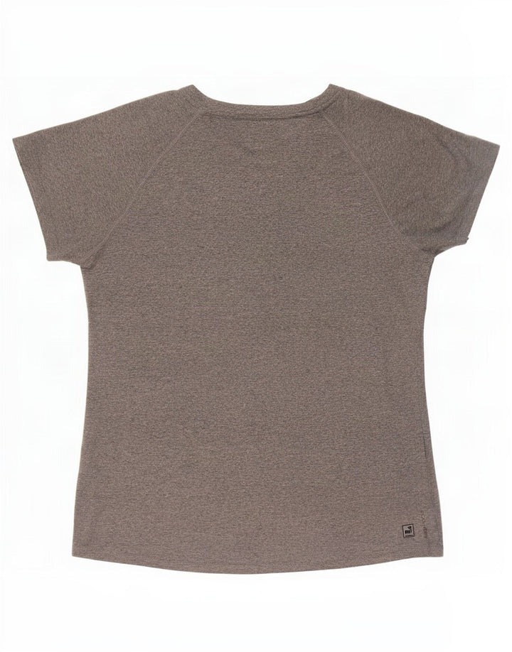 T-shirt da donna The North Face UK 12 Poliestere chiazzato grigio medio