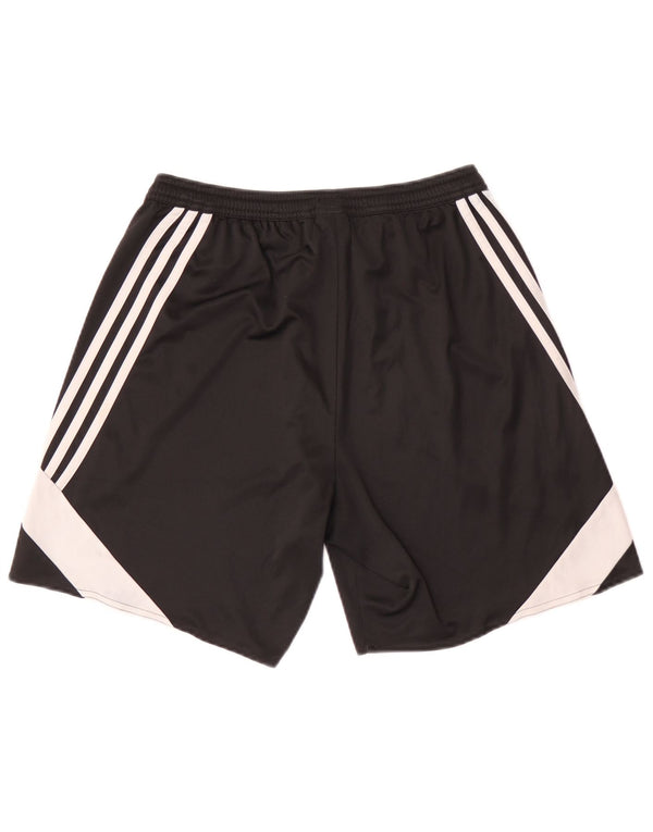 Pantaloncini sportivi da uomo Adidas Medium Black Colourblock in poliestere