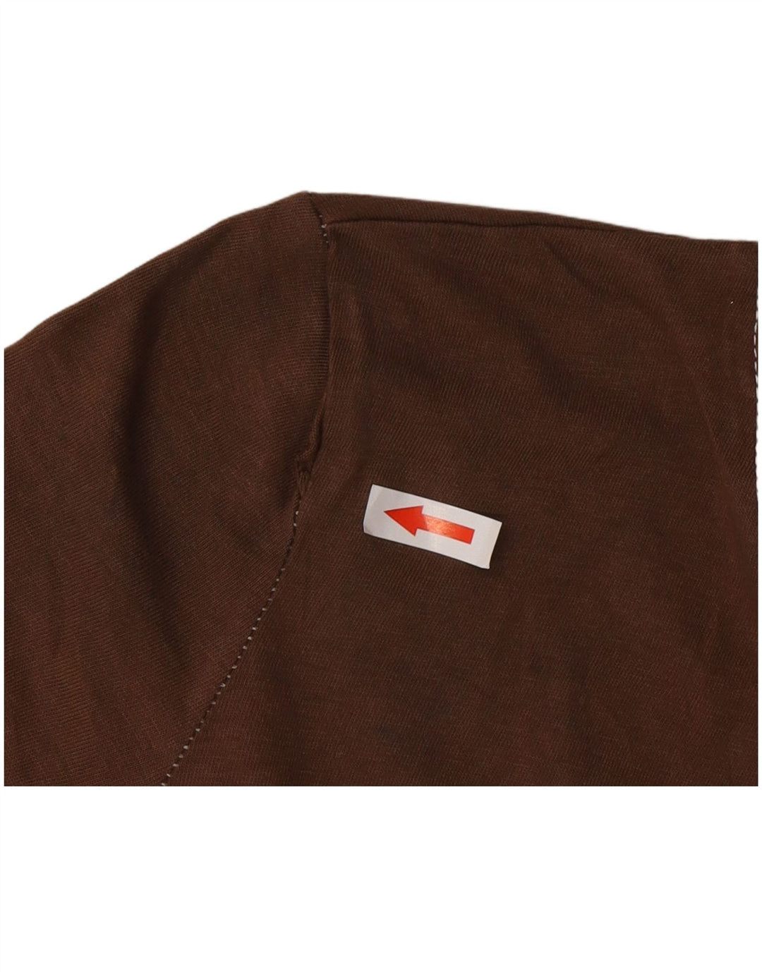 Zara Womens T-Shirt Top UK 10 Small Brown