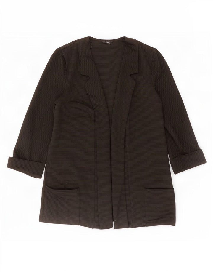 M&Co Γυναικεία Ζακέτα με 3/4 μανίκια UK 14 Medium Black Polyester