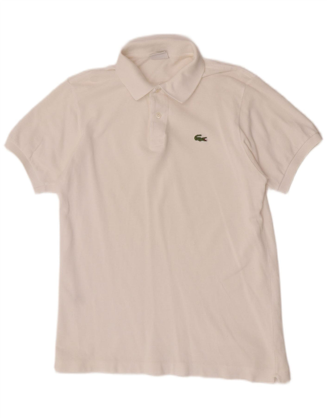 Lacoste Polo Homme Taille 4 Coton Blanc Moyen