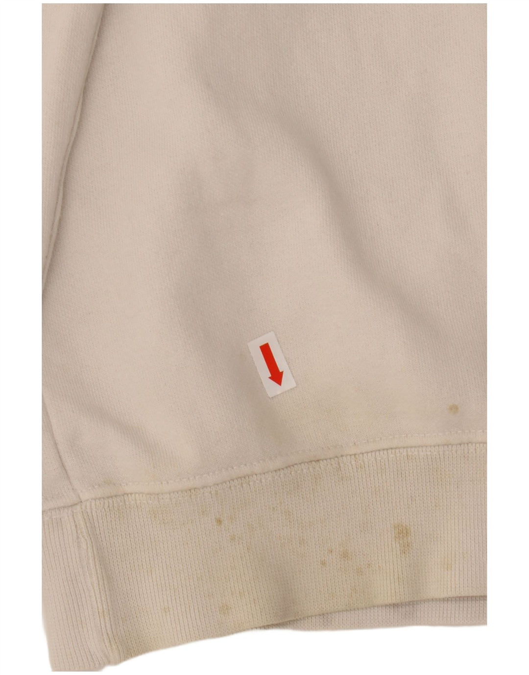 CHAMPION Mens Graphic Sweatshirt Jumper Medium White