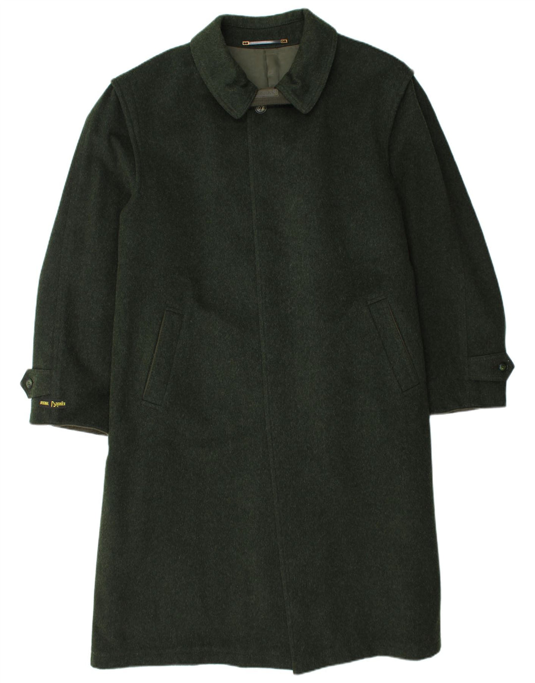 Cappotto Uomo Dolomiten EU 52 XL Lana Vergine Verde