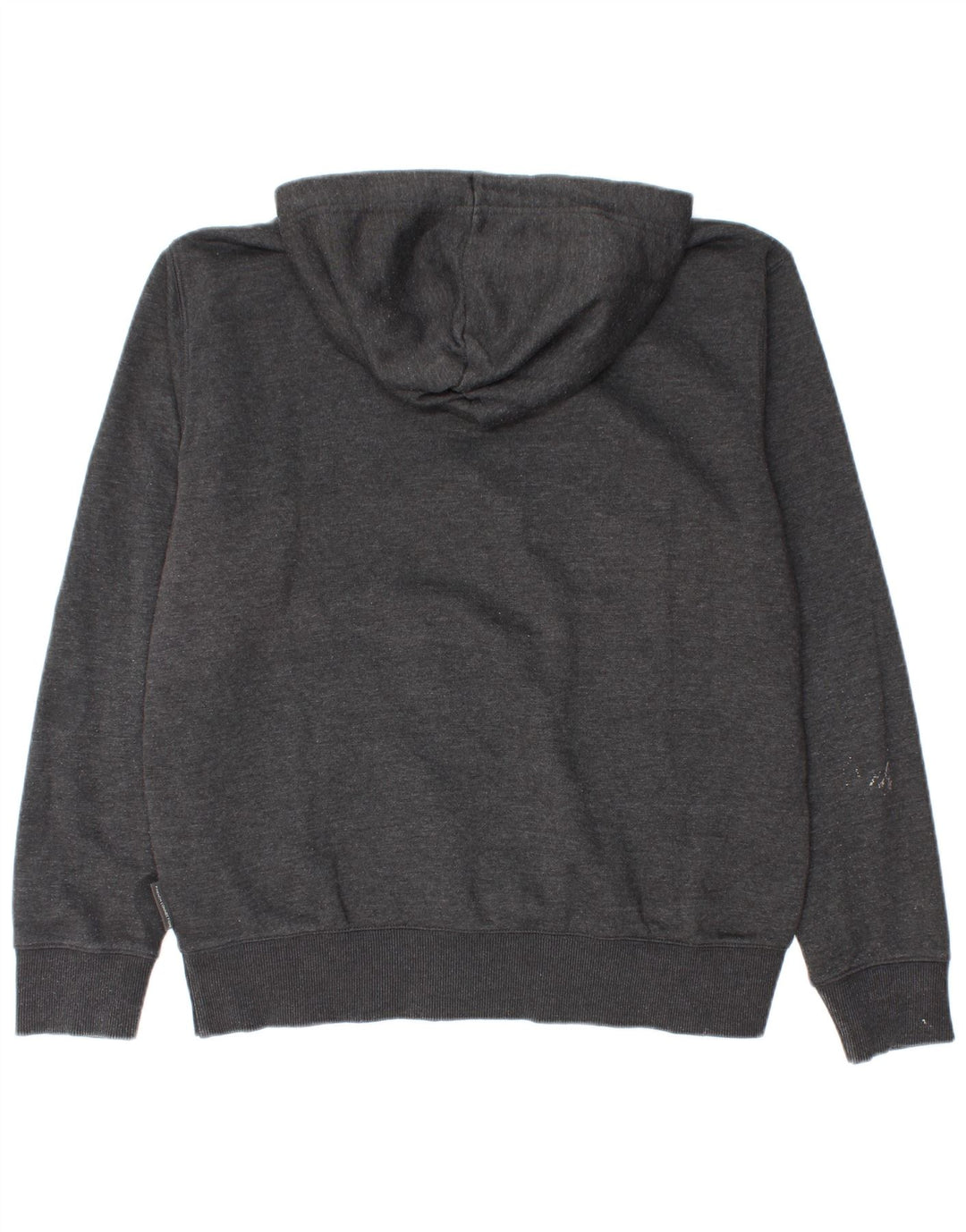 French Connection Pull à Capuche Homme Gris Moyen Coton