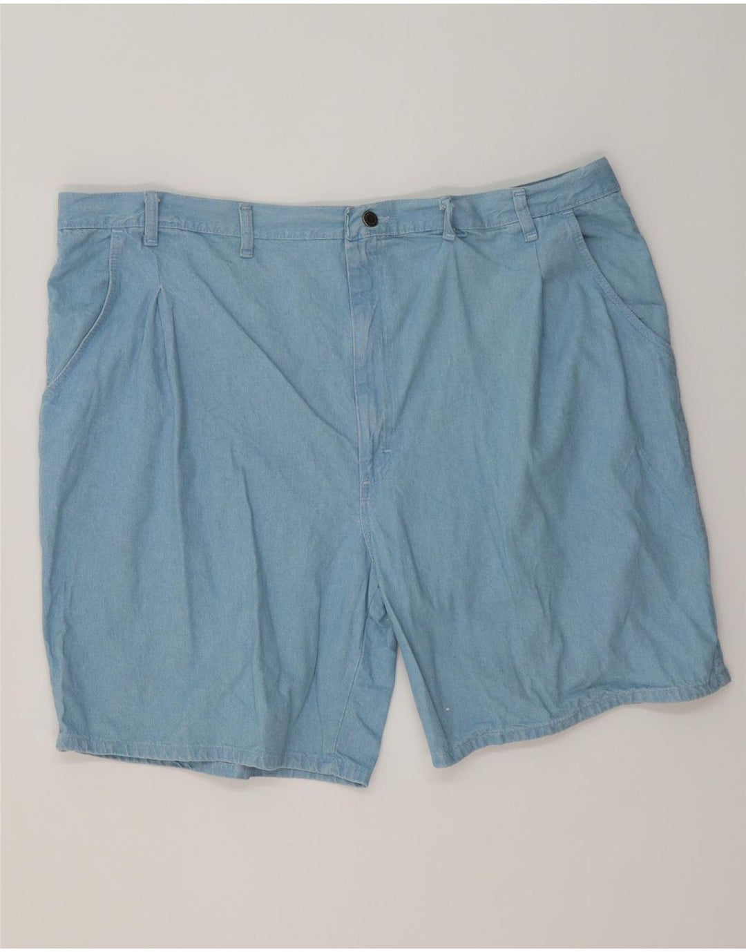 WRANGLER Mens Chino Shorts W46 3XL Blue Cotton