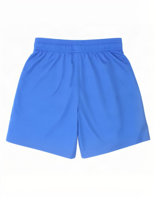 Pantaloncini sportivi Nike da ragazzo Dri Fit 10-11 anni in poliestere blu medio