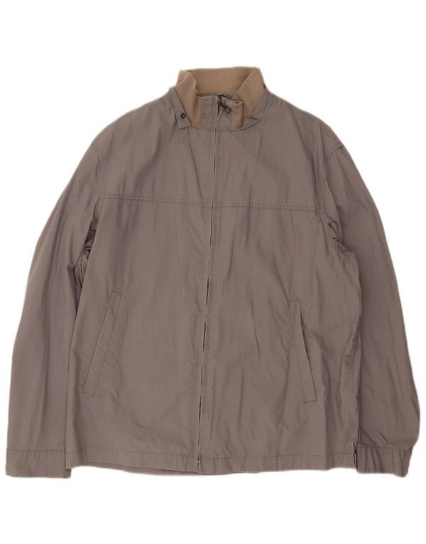 Marlboro Classics Chaqueta Bomber para Hombre EU 52 XL Algodón Gris