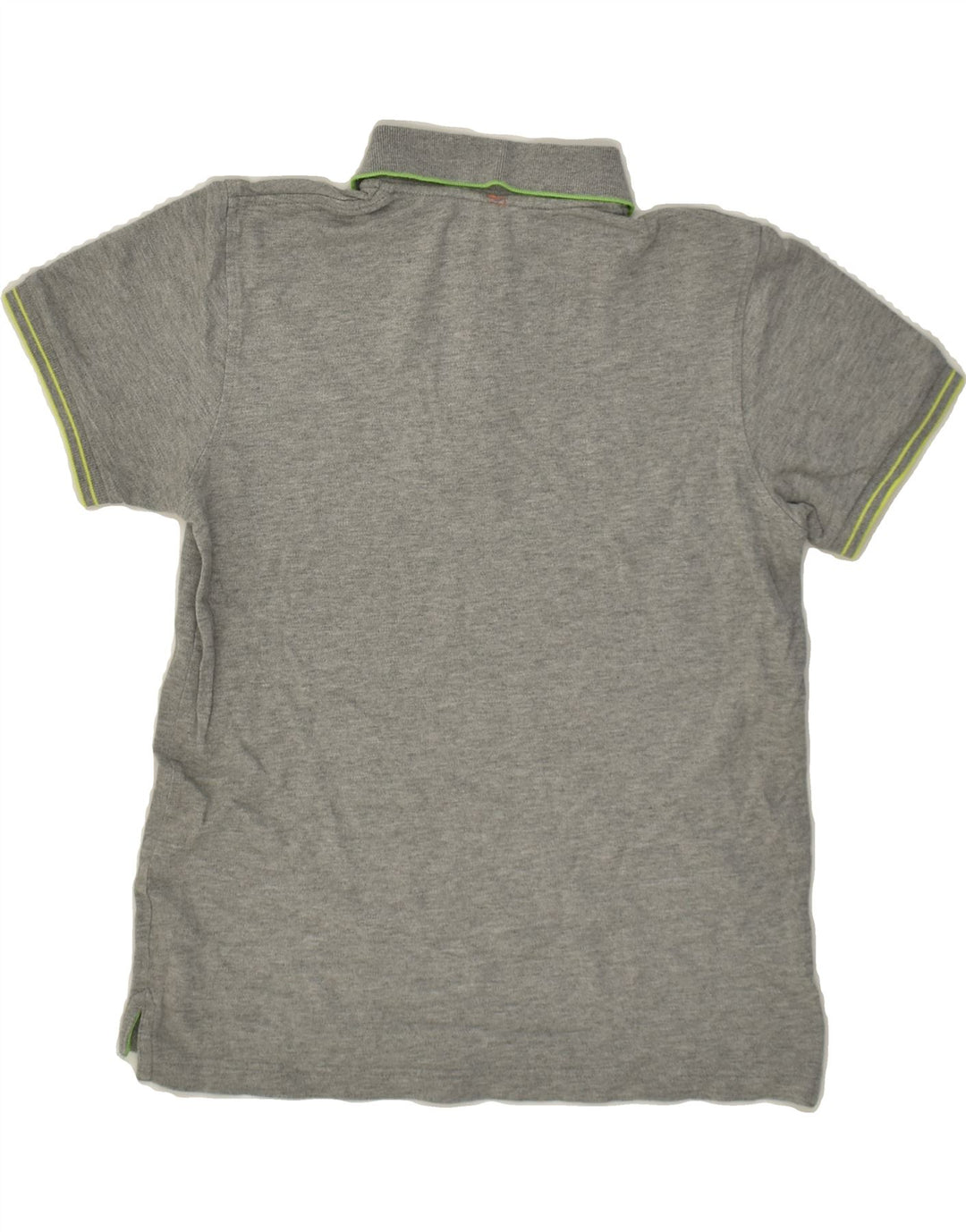 SUN68 Boys Polo Shirt 9-10 Years Grey Cotton | Vintage Sun68 | Thrift | Second-Hand Sun68 | Used Clothing | Messina Hembry 