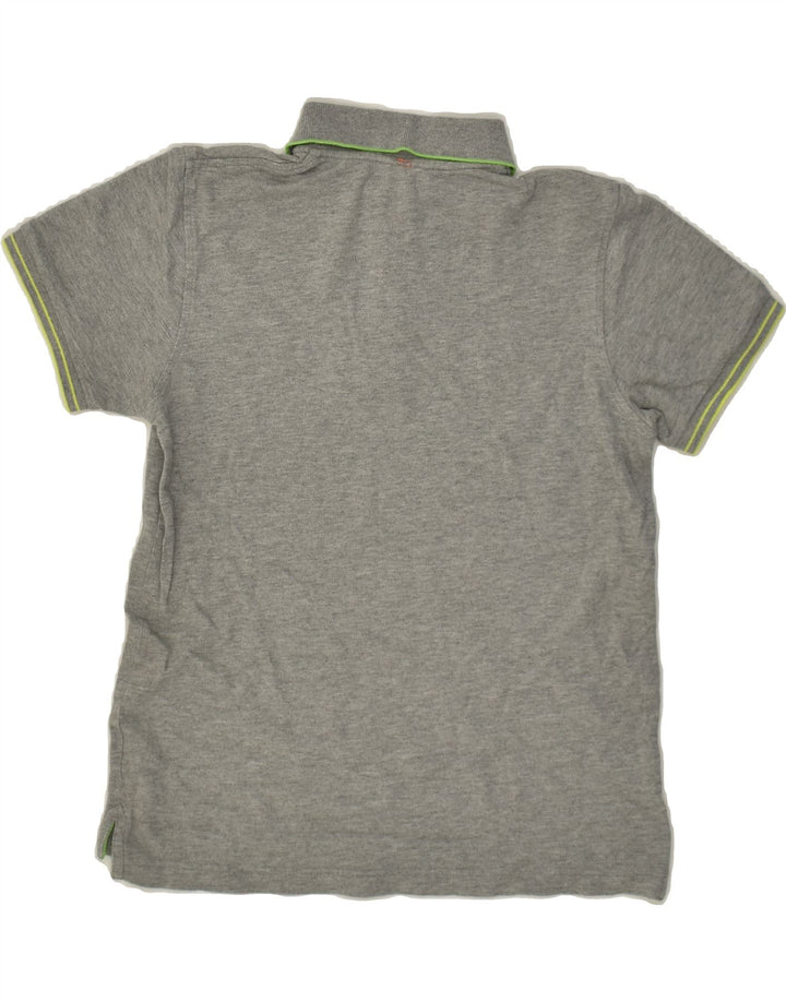 SUN68 Boys Polo Shirt 9-10 Years Grey Cotton | Vintage Sun68 | Thrift | Second-Hand Sun68 | Used Clothing | Messina Hembry 