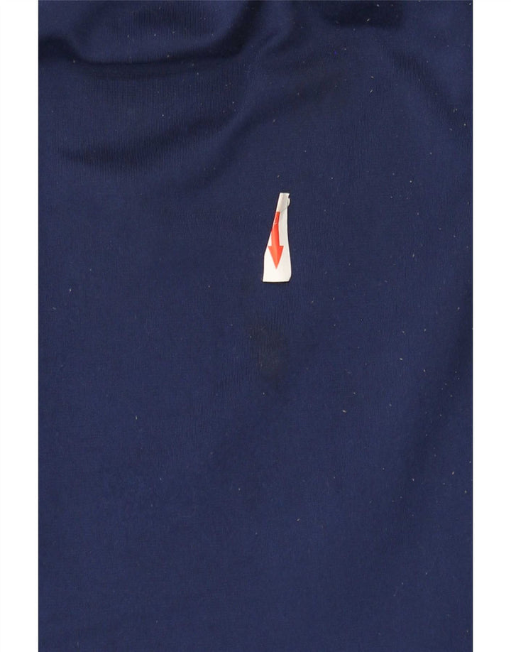 Adidas Mens Tracksuit Trousers Joggers Medium  Navy Blue Polyester