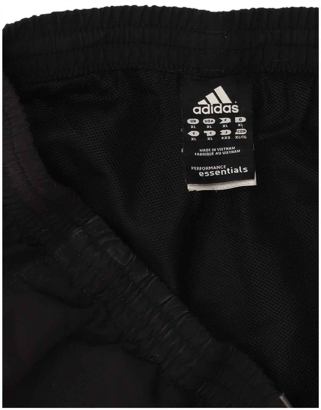Pantaloncini sportivi da uomo Adidas XL poliestere nero
