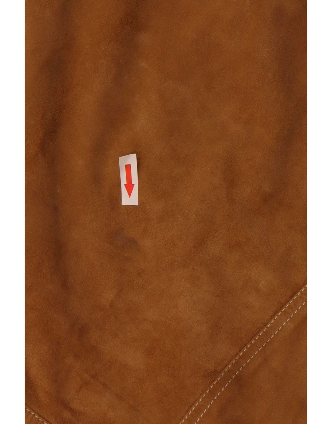 Vintage herre ruskindsjakke IT 52 XL beige læder