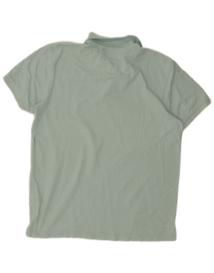 Levi's Standard poloshirt til mænd Stor turkis bomuld