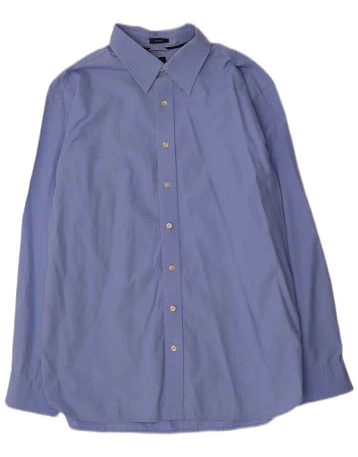 Camicia Gap da uomo Classic Fit XL in cotone blu