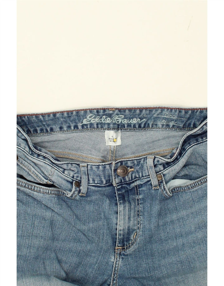 EDDIE BAUER Womens Straight Jeans US 6 Medium W30 L32 Blue Cotton Vintage Eddie Bauer and Second-Hand Eddie Bauer from Messina Hembry 