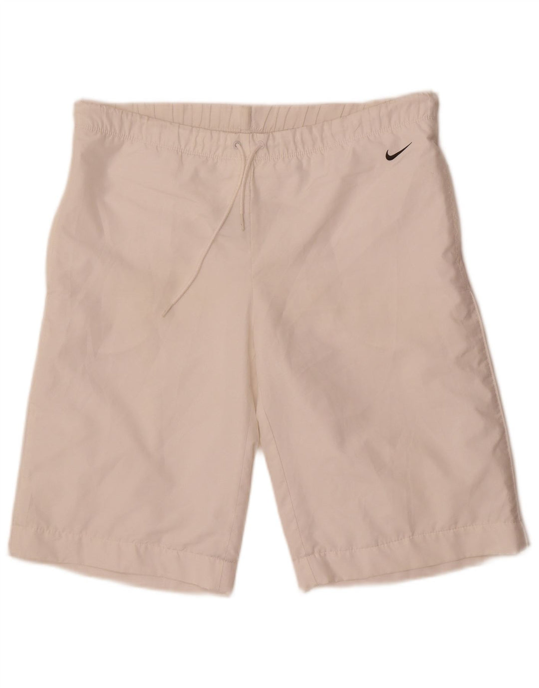 Pantaloncini sportivi Nike da donna UK 14/16 Large Bianco Poliestere