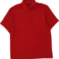 CHAMPION Mens Polo Shirt 2XL Red Vintage Champion and Second-Hand Champion from Messina Hembry 