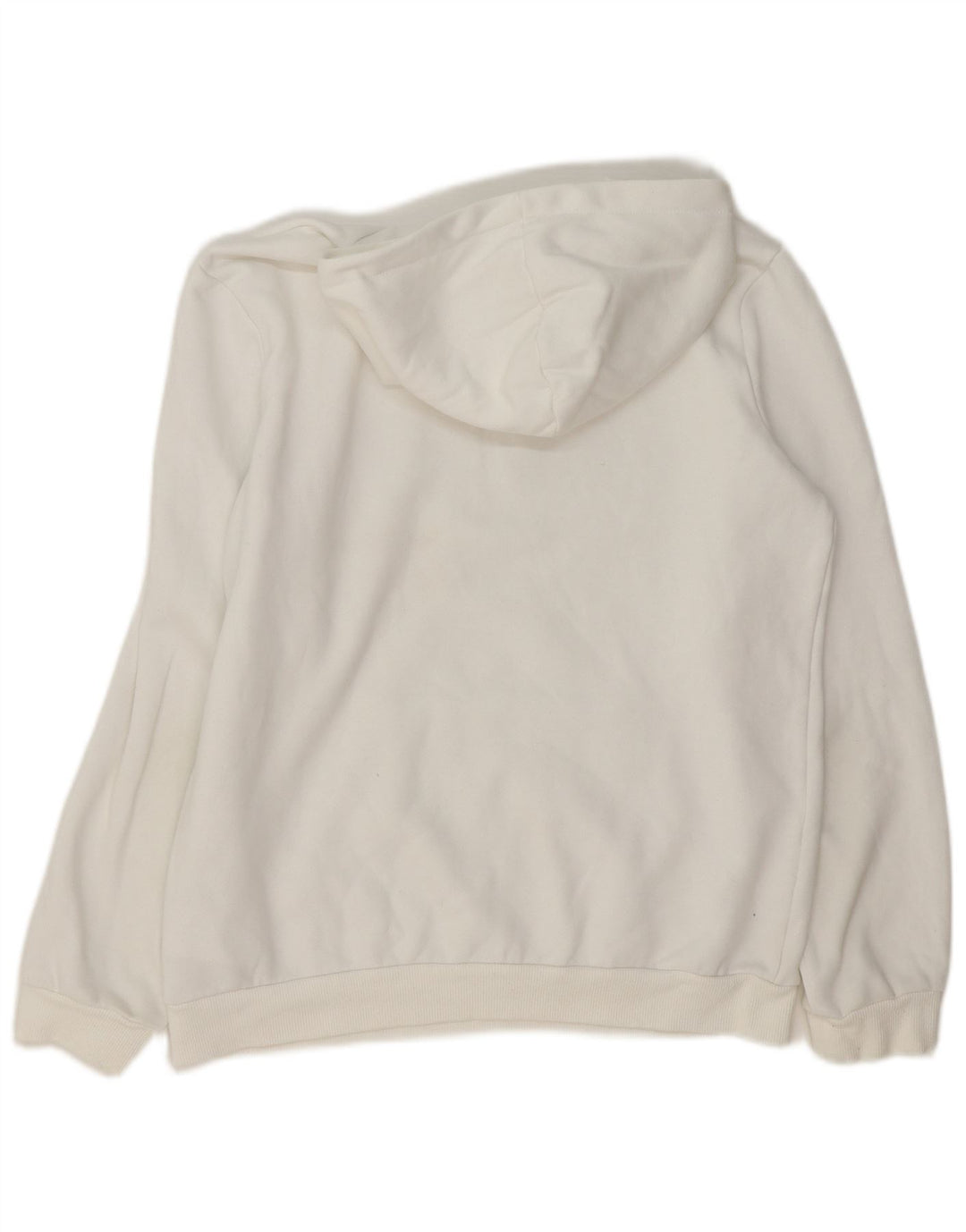 Jumper com capuz gráfico PUMA Boys 15-16 anos algodão branco