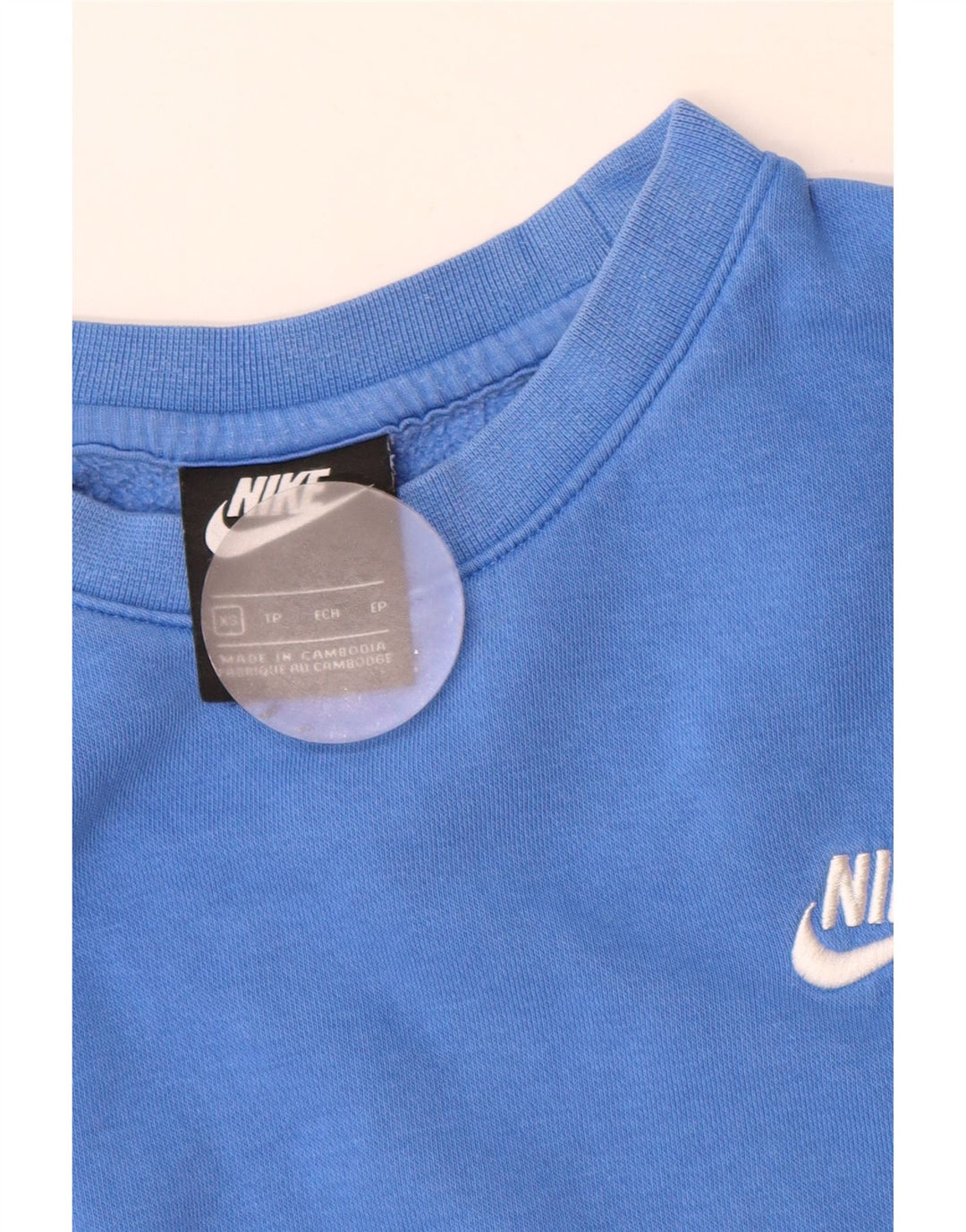 Nike Sweatshirt til mænd XS Blå bomuld