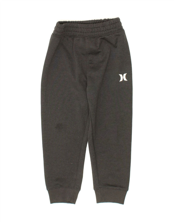 HURLEY Boys Tracksuit Trousers Joggers 3-4 Years  Grey Polyester Vintage Hurley and Second-Hand Hurley from Messina Hembry 
