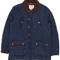 Crew Clothing Herren Steppjacke UK 42 XL Marineblau Polyester