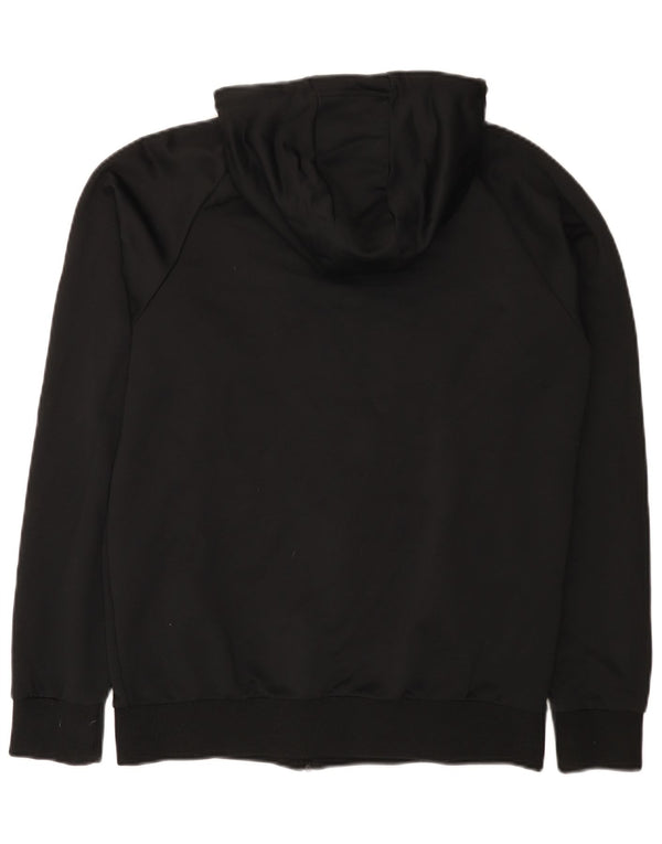 Ellesse Mens Zip Hoodie Sweater Large Black Polyester