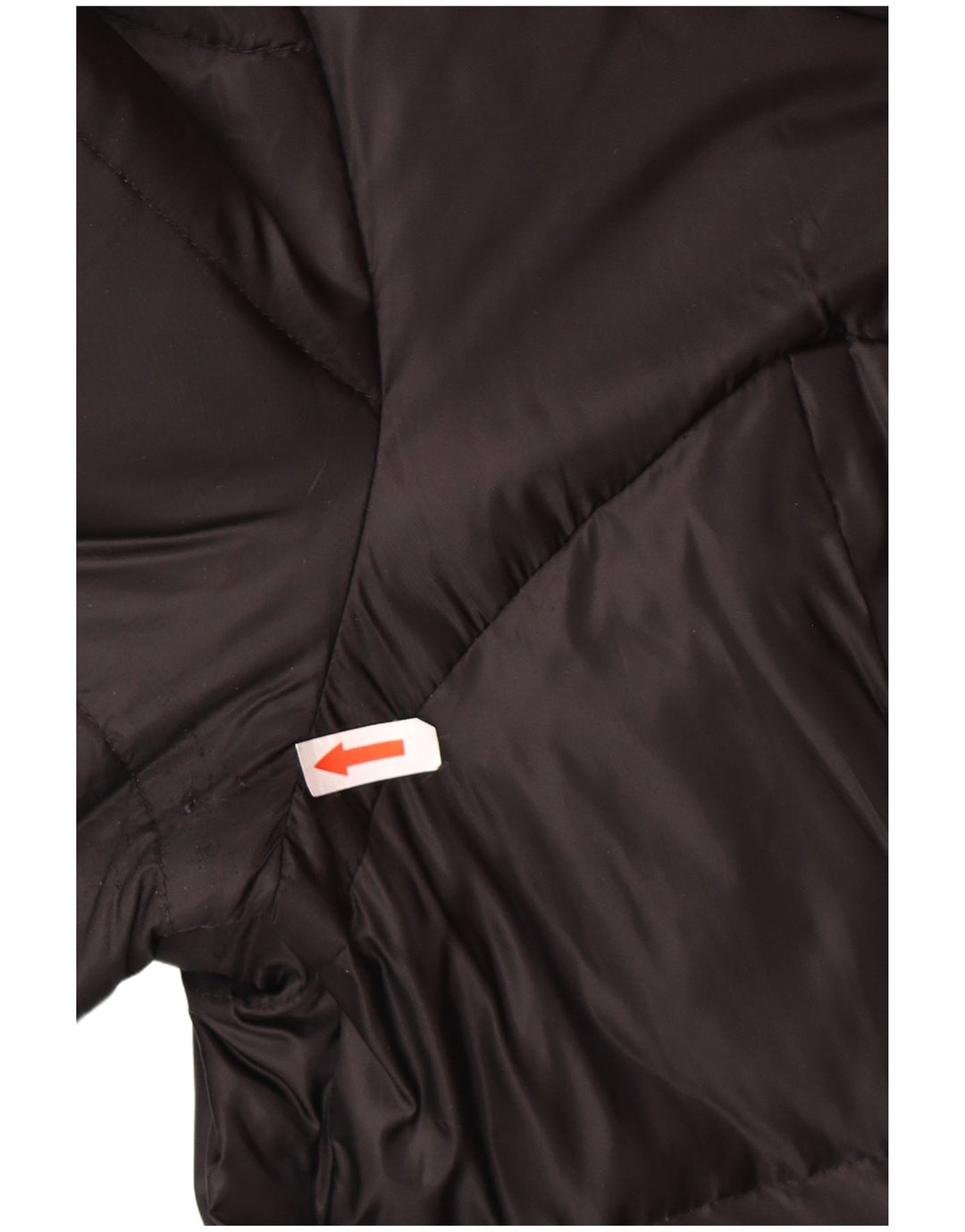 Guess Womens Polstret Frakke UK 12 Medium Sort Polyamid