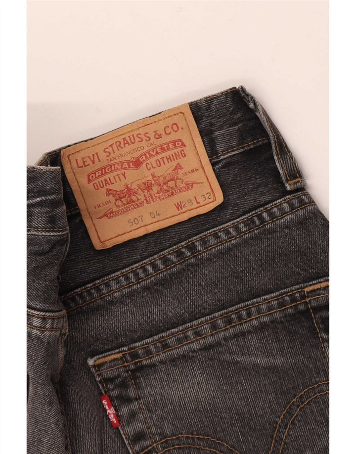 Jeans Levi's Uomo 507 Bootcut W28 L32 Grigi