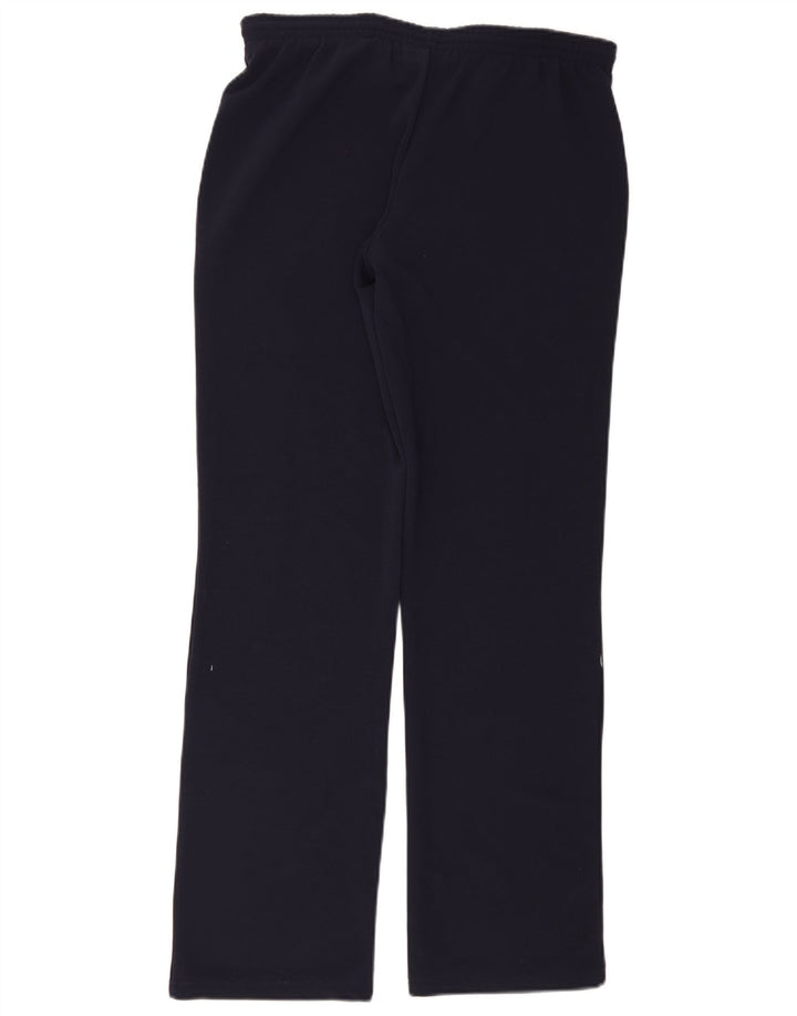 Kappa Mens Tracksuit Trousers Medium Navy Blue Polyester