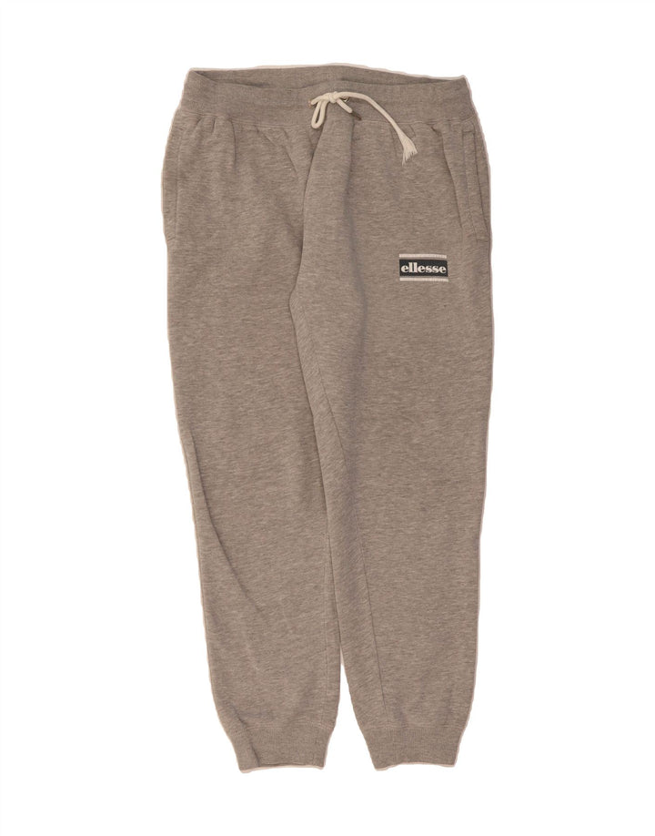 ELLESSE Mens Tracksuit Trousers Joggers Large  Grey Cotton Vintage Ellesse and Second-Hand Ellesse from Messina Hembry 