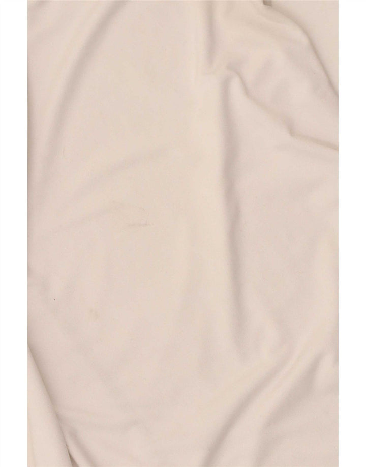 Nike Womens Dri Fit T-Shirt Top UK 10 Small White Polyester