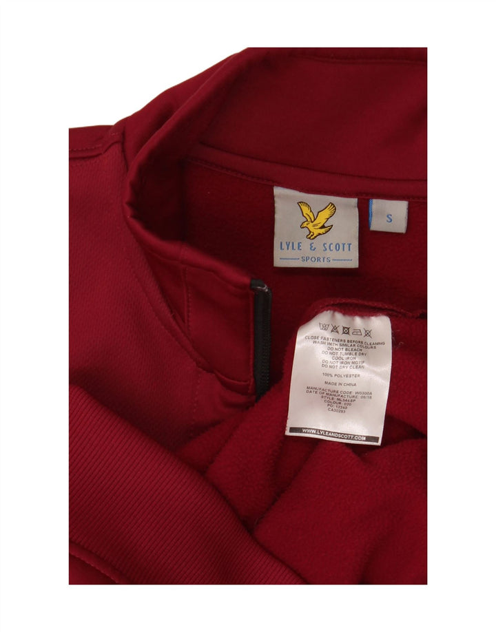Lyle & Scott Herre træningsdragt Top jakke Lille rødbrun polyester