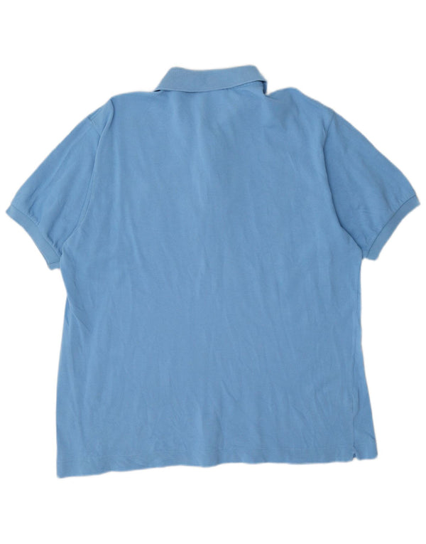 Polo da uomo Lacoste taglia 5 grande in cotone blu