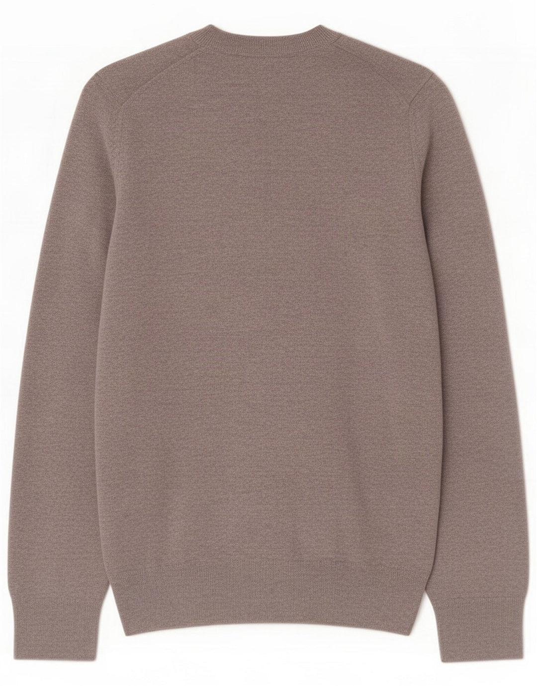 Marks & Spencer Mens V-Neck Jumper Sweater Small Grey Cotton